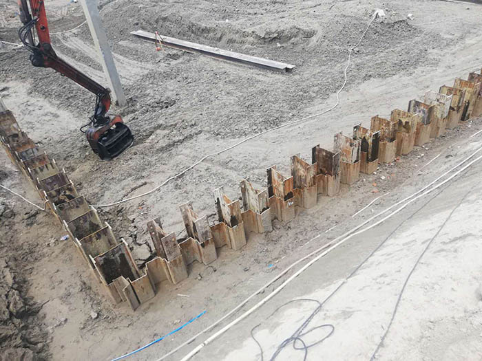 HU工法樁-上虞項目(圖2)