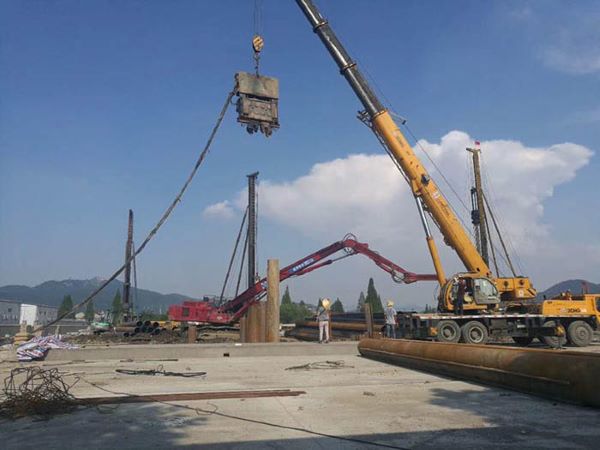 pc組合工法樁在拔除時需要做好的一些操作