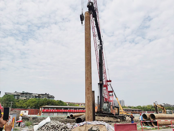 PC工法樁-蕭山奧體中心項目