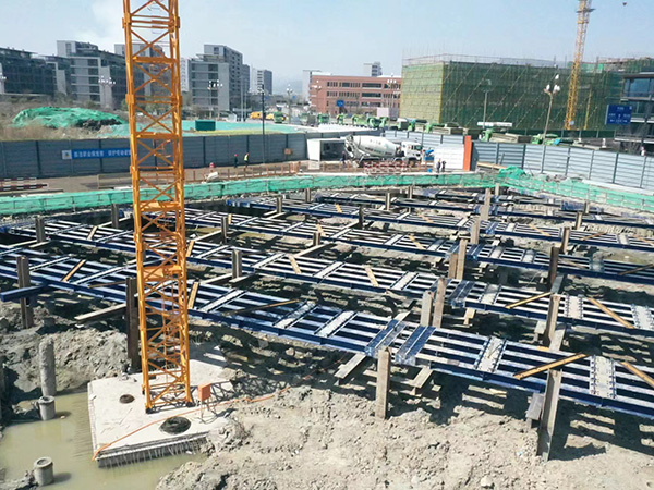 預(yù)應(yīng)力型鋼組合支撐-浙江交控城市發(fā)展有限公司舞陽街道 2021-003-1、003-2 號地塊施工(一標(biāo)段)