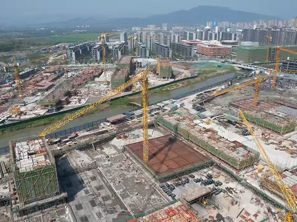 PC組合工法樁-浙江交控城市發展有限公司舞陽街道 2021-003-1、003-2 號地塊施工(一標段)